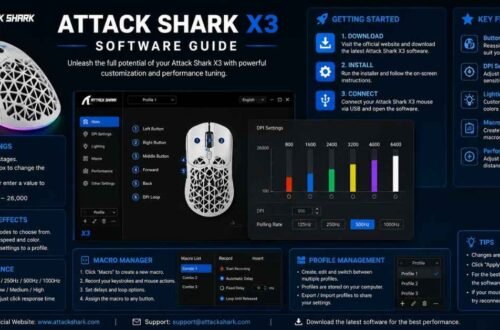 Attack Shark X3 Software Guide