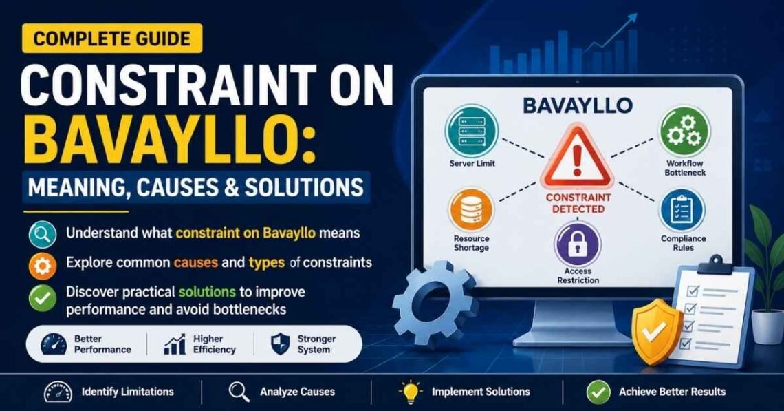 Constraint on Bavayllo