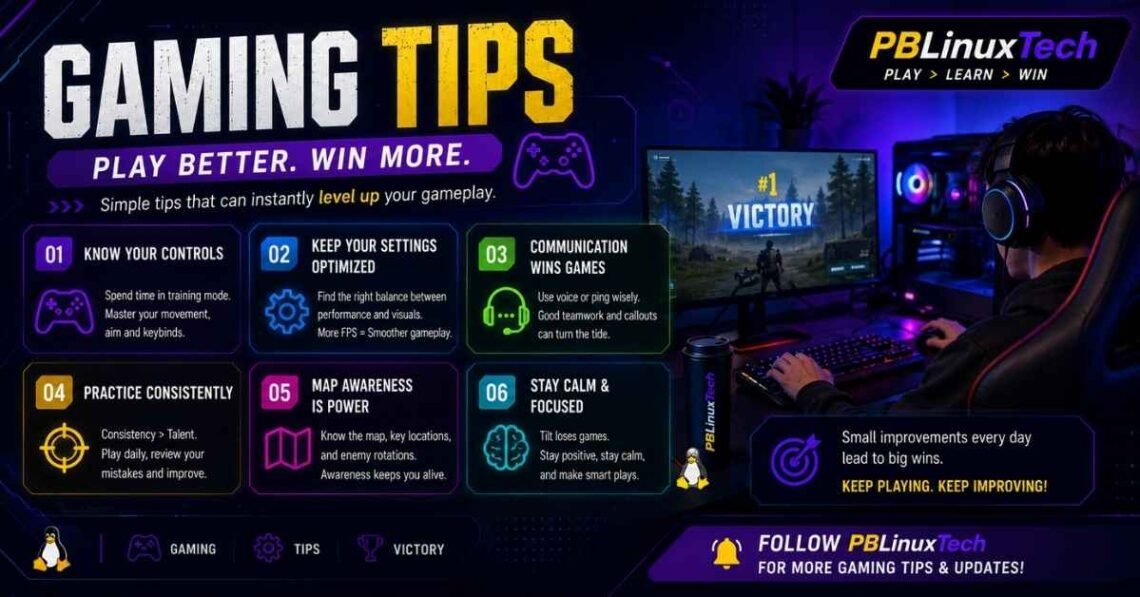 Gaming Tips PBLinuxTech