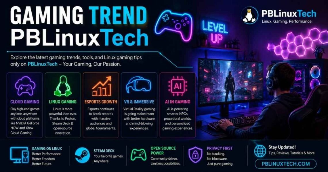 Gaming Trend PBLinuxTech