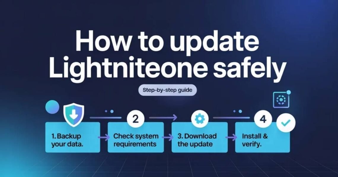 How to Update LightniteOne Safely (Step-by-Step Guide)