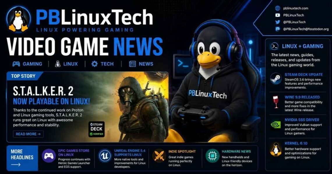 Video Game News PBLinuxTech