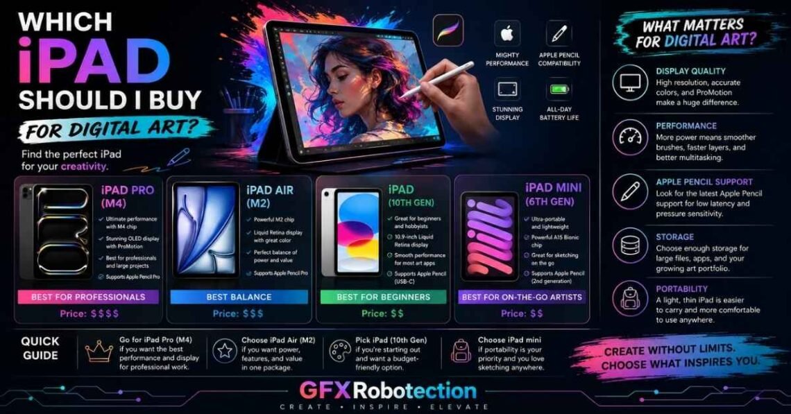 Which iPad Should I Buy for Digital Art GFXRobotection